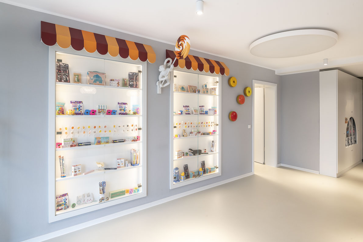 Aufstockung Kinderzahnarztpraxis Milchzahnsafari