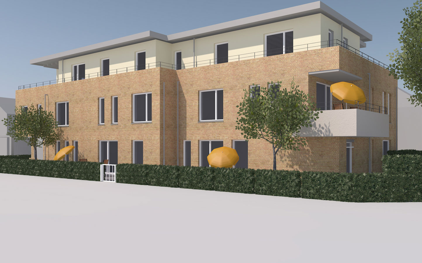 Neubau eines Mehrfamilienhauses